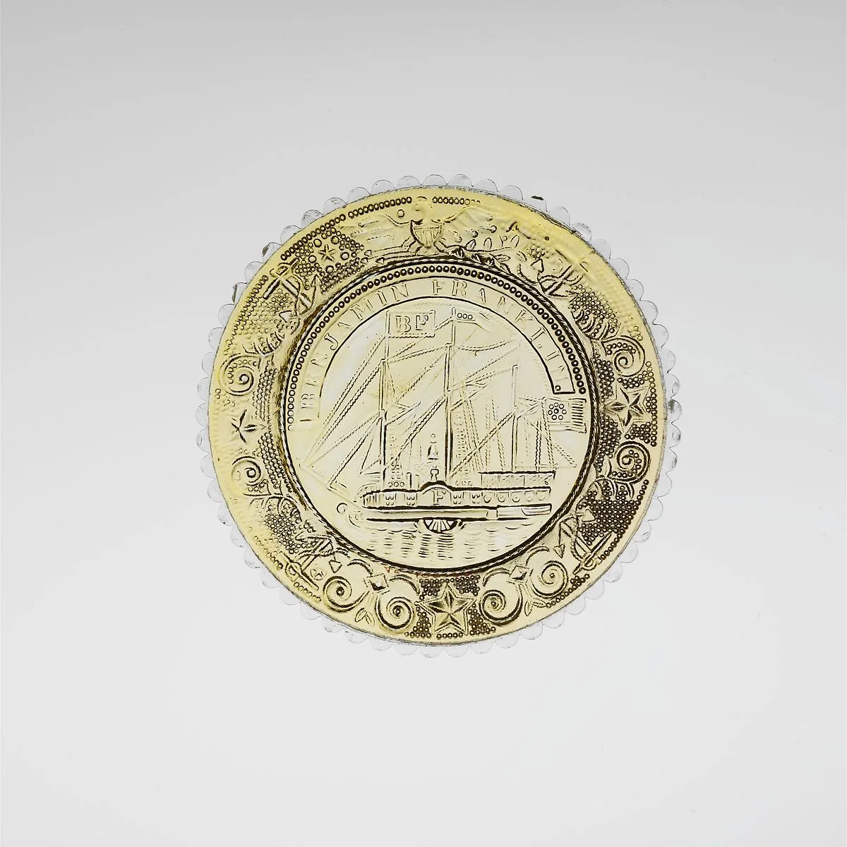 Cup Plate — Boston & Sandwich Glass Company