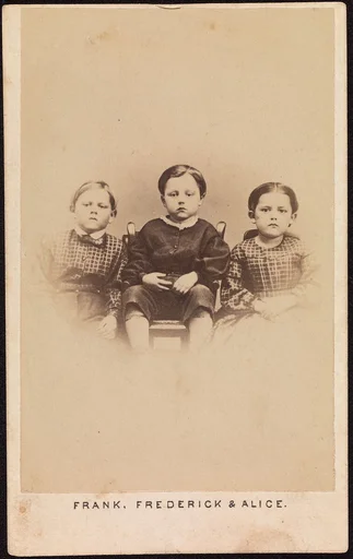 Frank, Frederick & Alice. "The Children of the Battle Field"