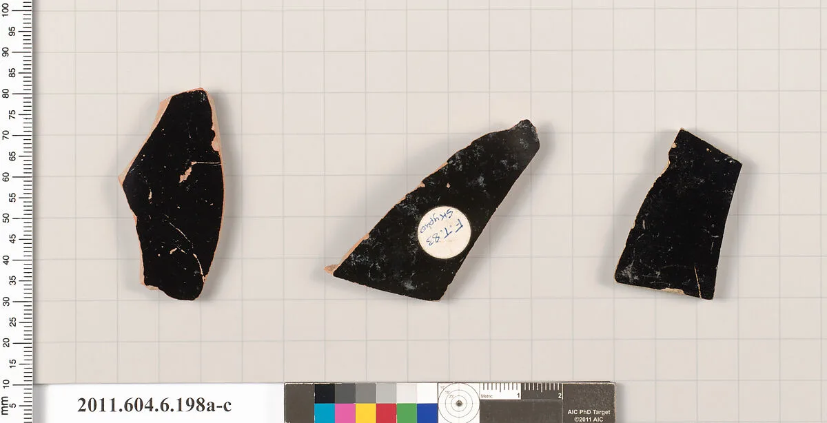 Terracotta fragments of skyphoi (deep drinking cups) — Unknown
