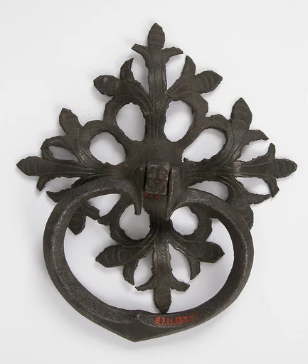 Door handle and plate