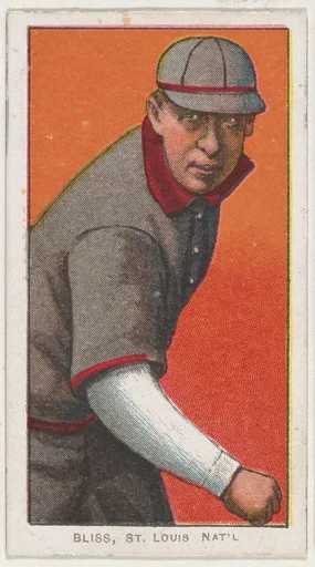 Bliss, St. Louis, National League, from the White Border series (T206) for the American Tobacco Company