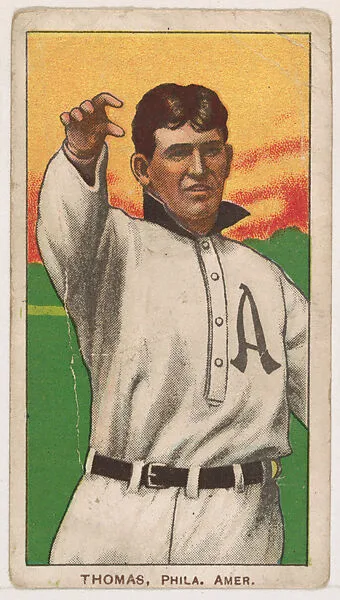 Ira Thomas, Philadelphia, from Coupon Cigarettes Baseball Issue, 1910 — Coupon Cigarettes