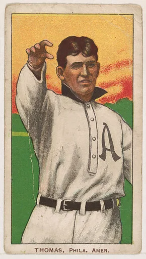 Ira Thomas, Philadelphia, from Coupon Cigarettes Baseball Issue, 1910