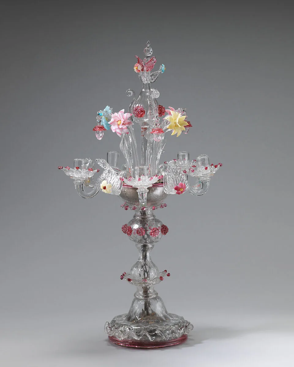 Candelabrum (one of a pair) — Unknown