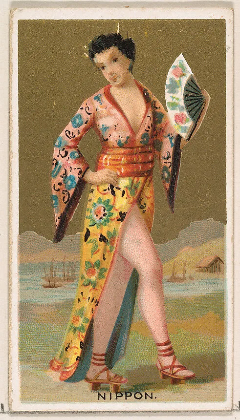 Nippon, from the Dancing Girls of the World series (N185) issued by Wm. S. Kimball & Co. — William S. Kimball & Company