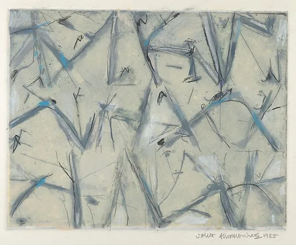 Abstract, geometrical design — Janet Abramowicz