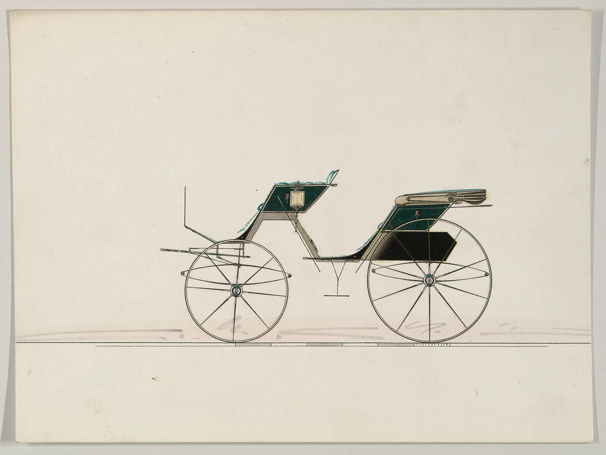 Design for Phaeton (unnumbered) — Brewster & Co.