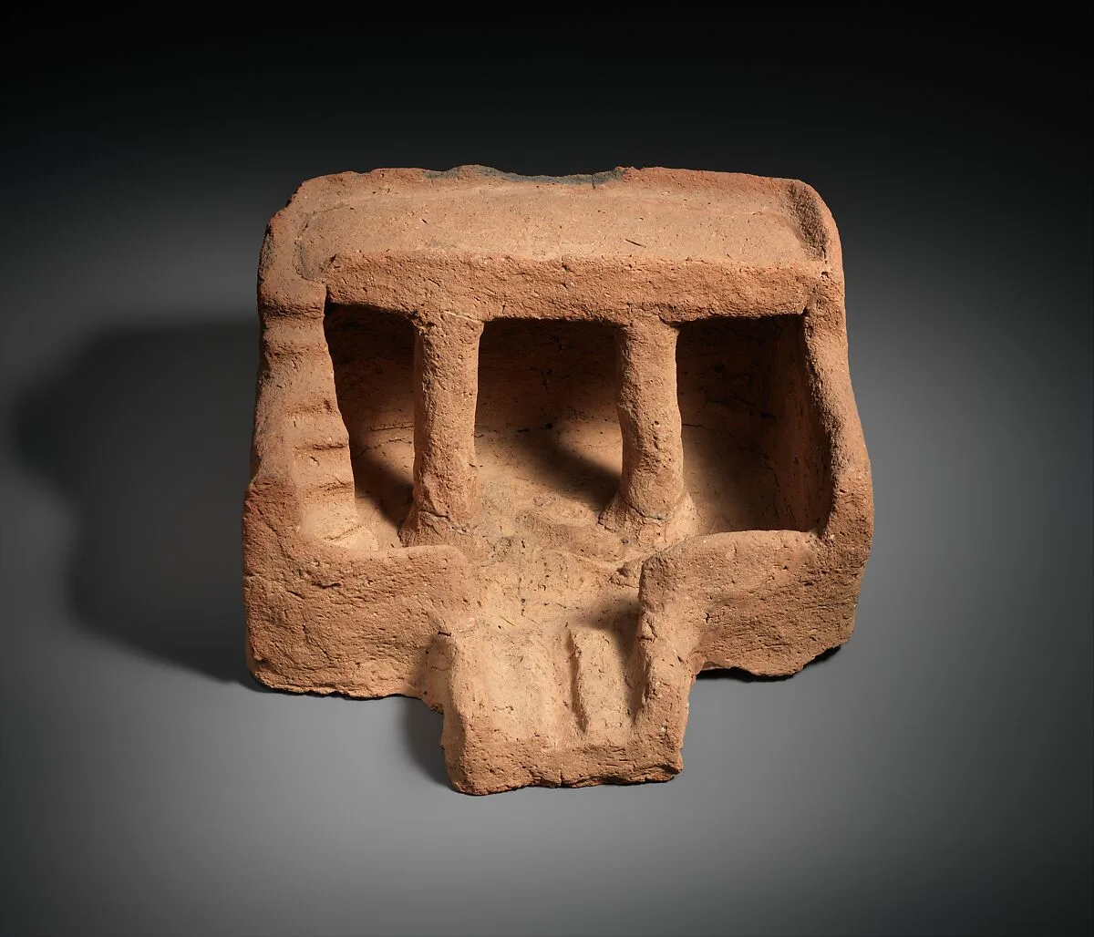Model of a house — Unknown