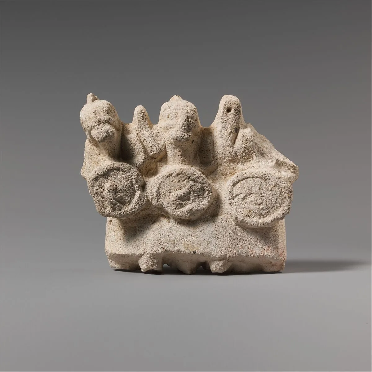 Limestone statuette of Geryon — Unknown