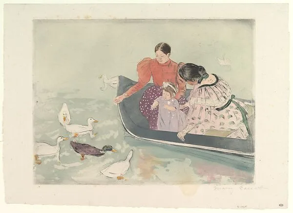 Feeding the Ducks — Mary Cassatt