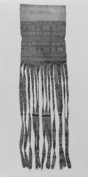 Backflap for a Headdress — Unknown