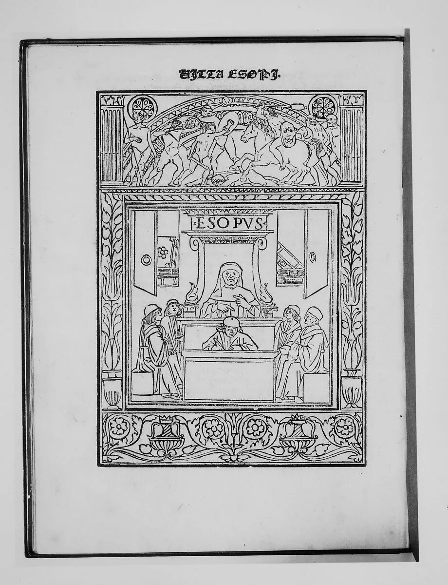 Vita Aesopi — Francesco Del Tuppo|Manfredus de Bonellis|Aesop