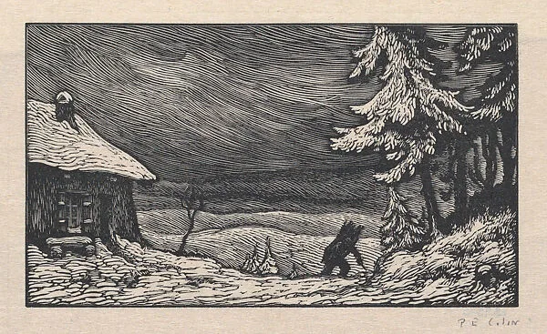 Snow in the Vosges — Paul Emile Colin