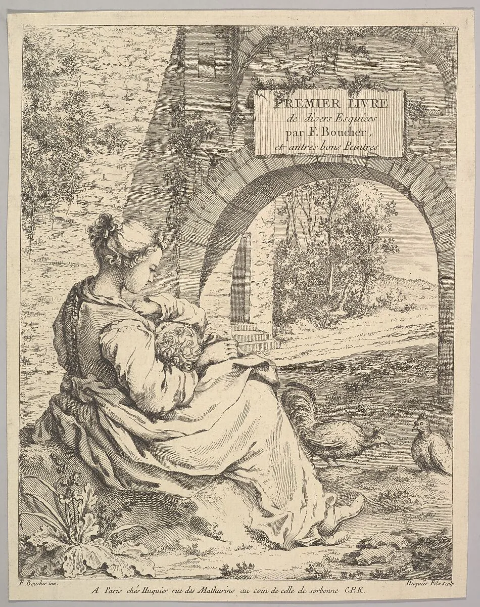 Frontispiece — Jacques Gabriel Huquier|François Boucher