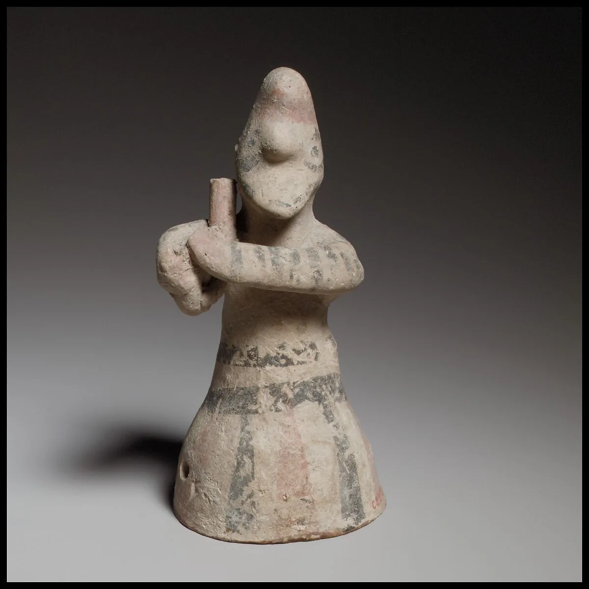 Standing male lyre player — Unknown