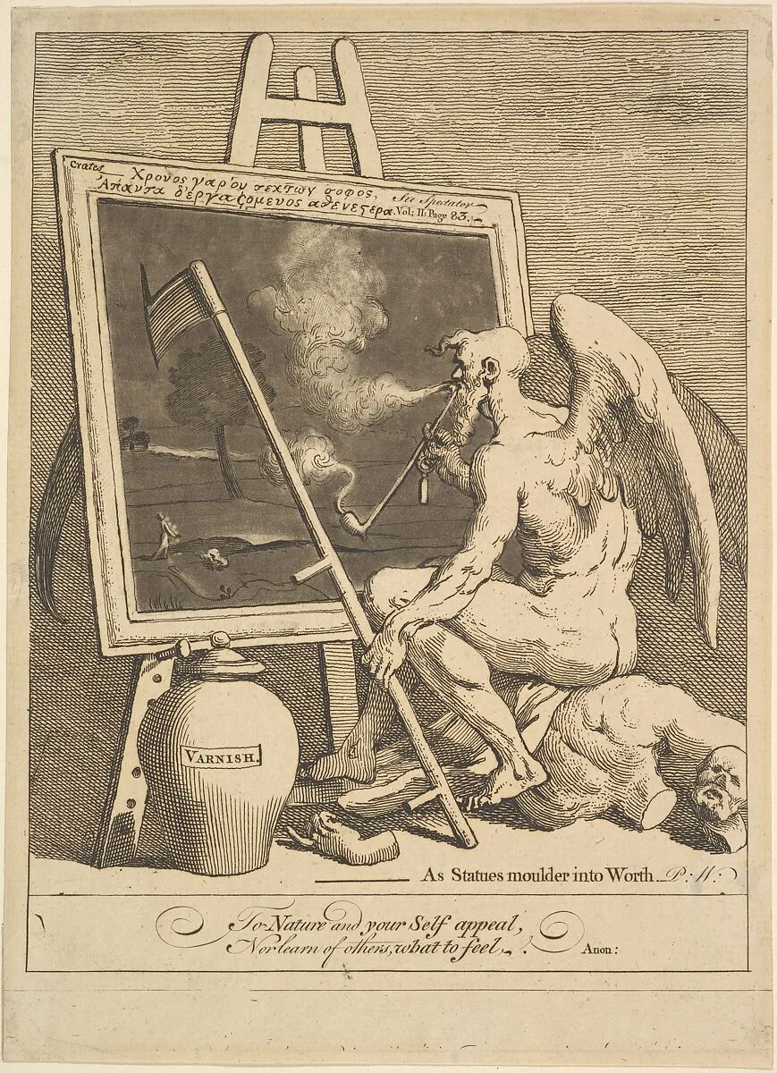Time Smoking a Picture — William Hogarth
