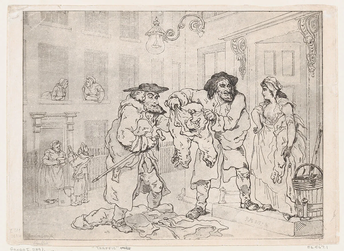 Traffic — Thomas Rowlandson|S. W. Fores|Henry Wigstead