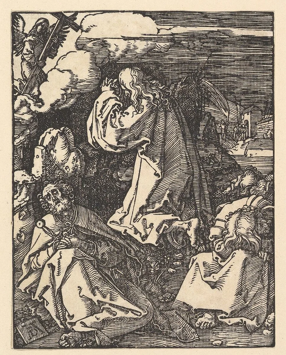 Christ on the Mount of Olives, from "The Small Passion" — Albrecht Dürer