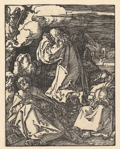 Christ on the Mount of Olives, from "The Small Passion"