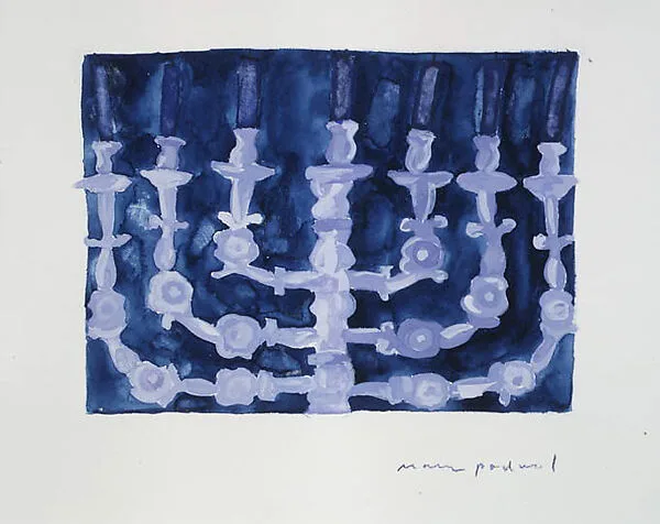 Menorah — Mark Podwal