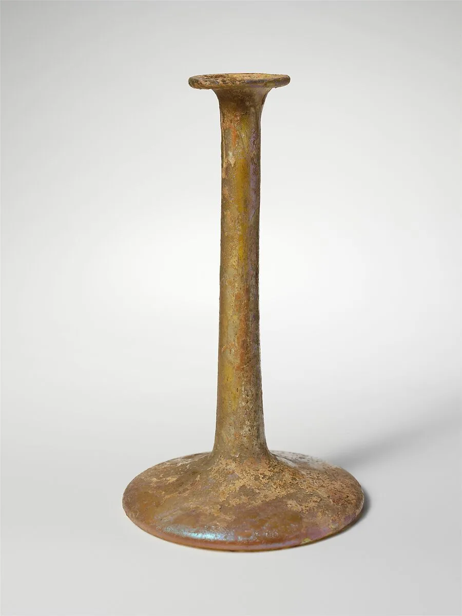 Glass perfume bottle — Unknown
