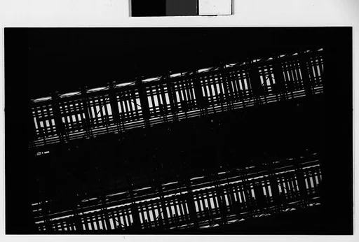 [Elevated Train Tracks, from Below, New York City]