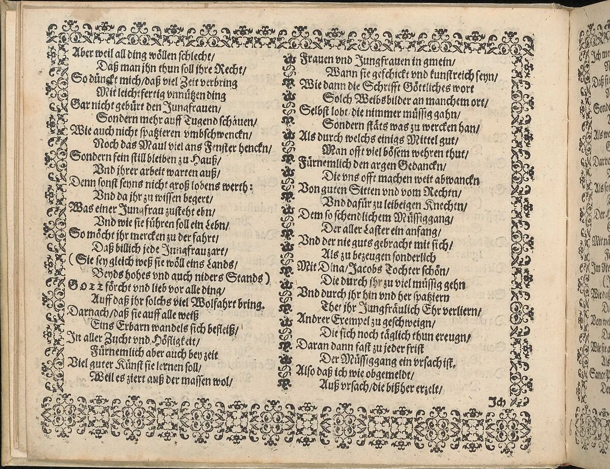 Newes Modelbuch in Kupffer (Page, 5r) — Johann Sibmacher
