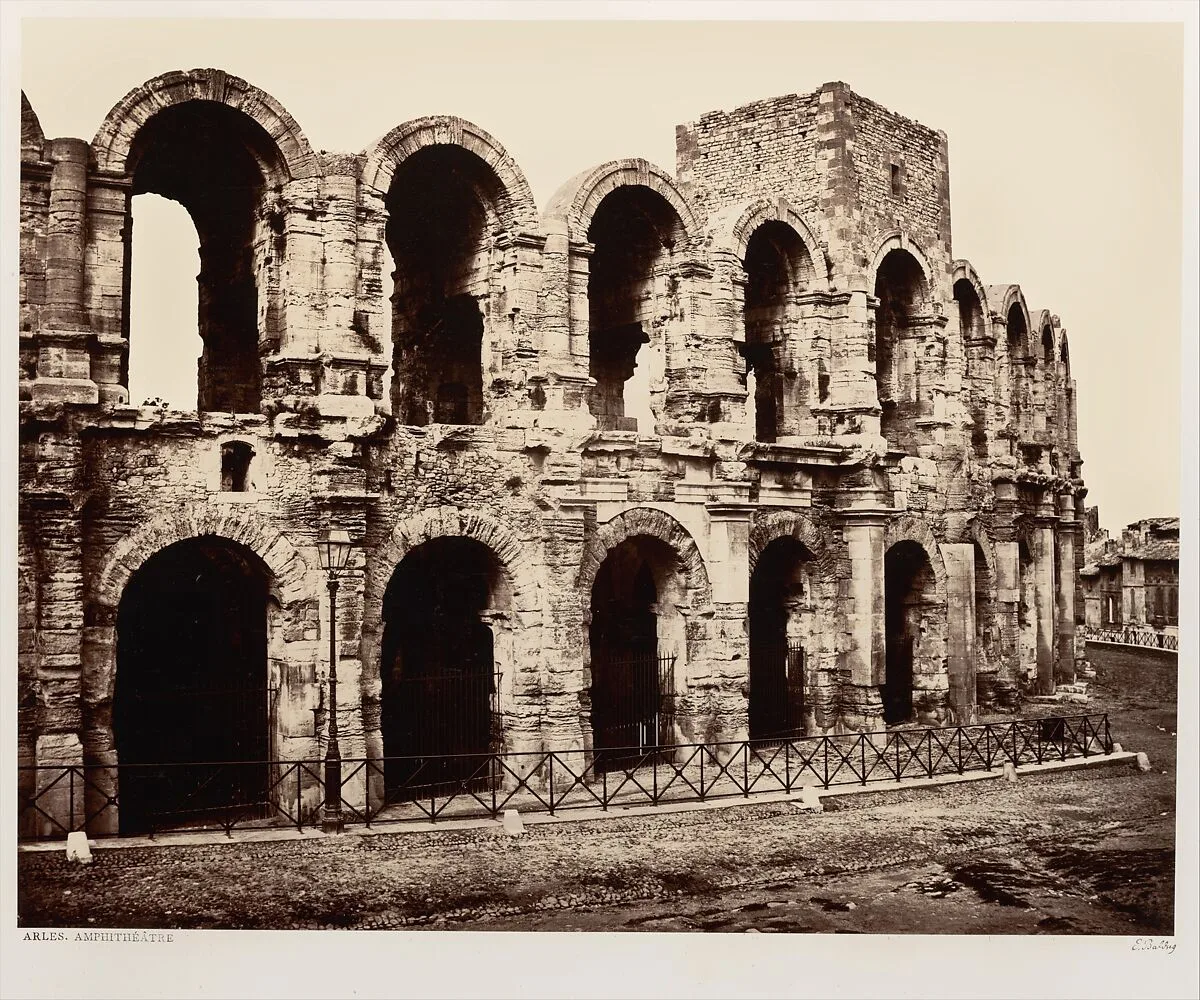 Arles, Amphithéâtre — Edouard Baldus