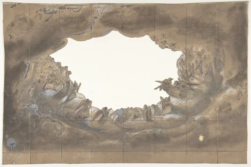Design for a Stage Set at the Opéra, Paris