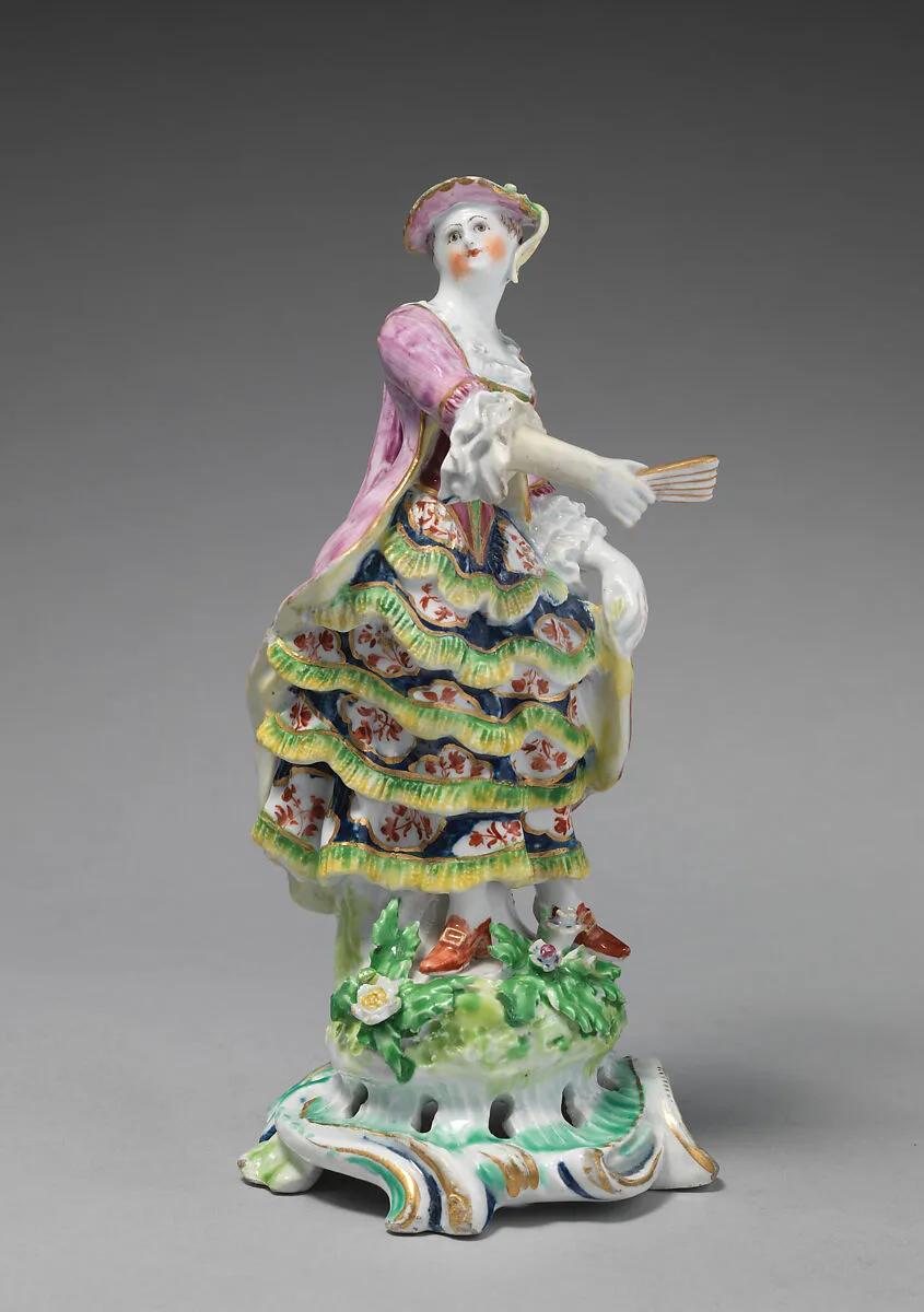 The Thrown Kiss (one of a pair) — Bow Porcelain Factory
