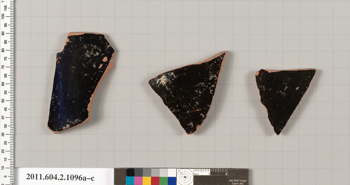Terracotta fragments of lekythoi (oil flasks) — Unknown