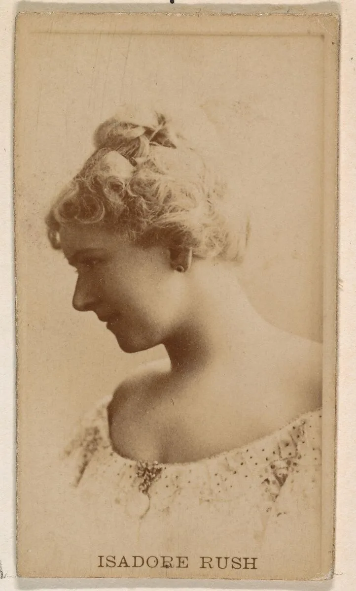 Isadore Rush, from the Actresses series (N245) issued by Kinney Brothers to promote Sweet Caporal Cigarettes — Kinney Brothers Tobacco Company