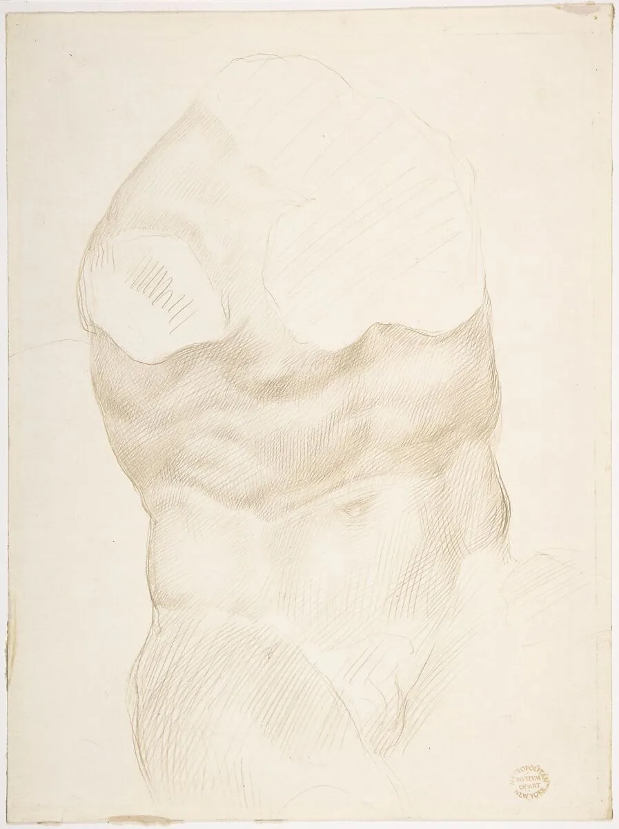 Torso of the Belvedere — Alphonse Legros