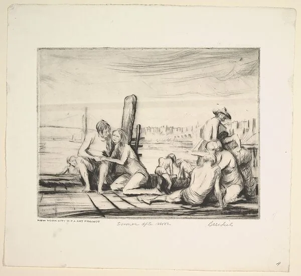 Summer Afternoon — Frank Paul Besedick|WPA