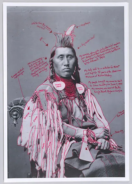 Déaxitchish / Pretty Eagle from 1880 Crow Peace Delegation — Wendy Red Star