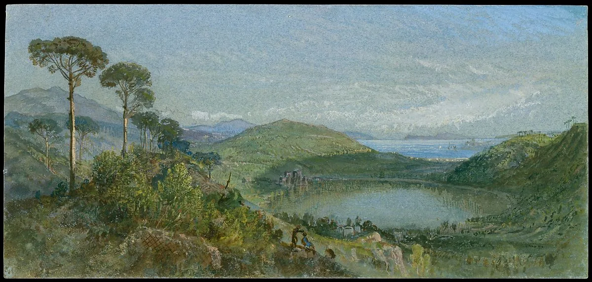 Lago Avernus — William Trost Richards
