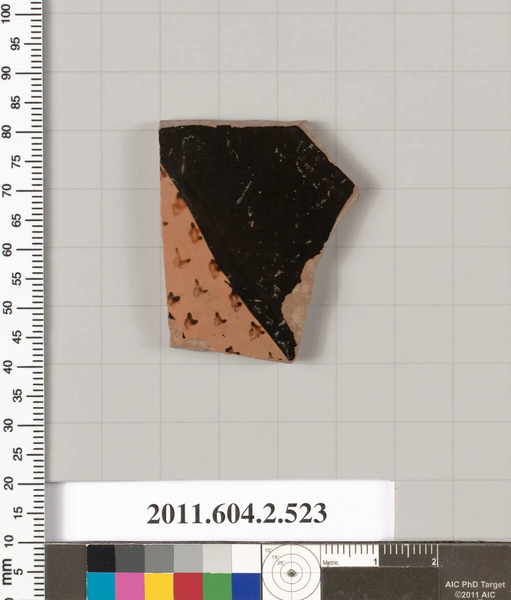 Terracotta fragment of a column-krater (bowl for mixing wine and water) — Unknown