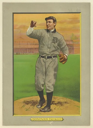 William "Wild Bill" Donovan, Pitcher, Detroit Tigers (National League), from Turkey Red Cabinets (T3)