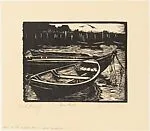Seine Boats — Grace Arnold Albee