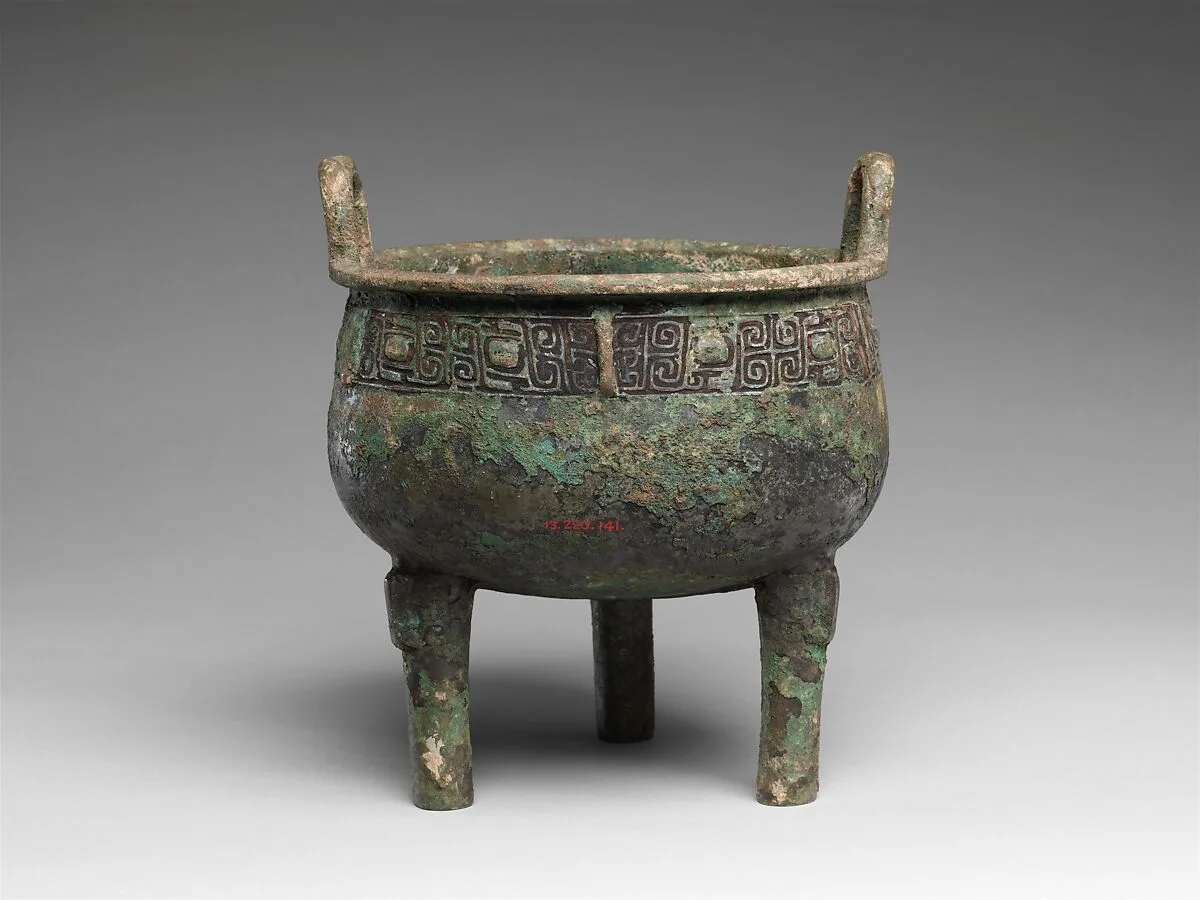 商 青銅鼎|Tripod cauldron (Ding) — Unknown