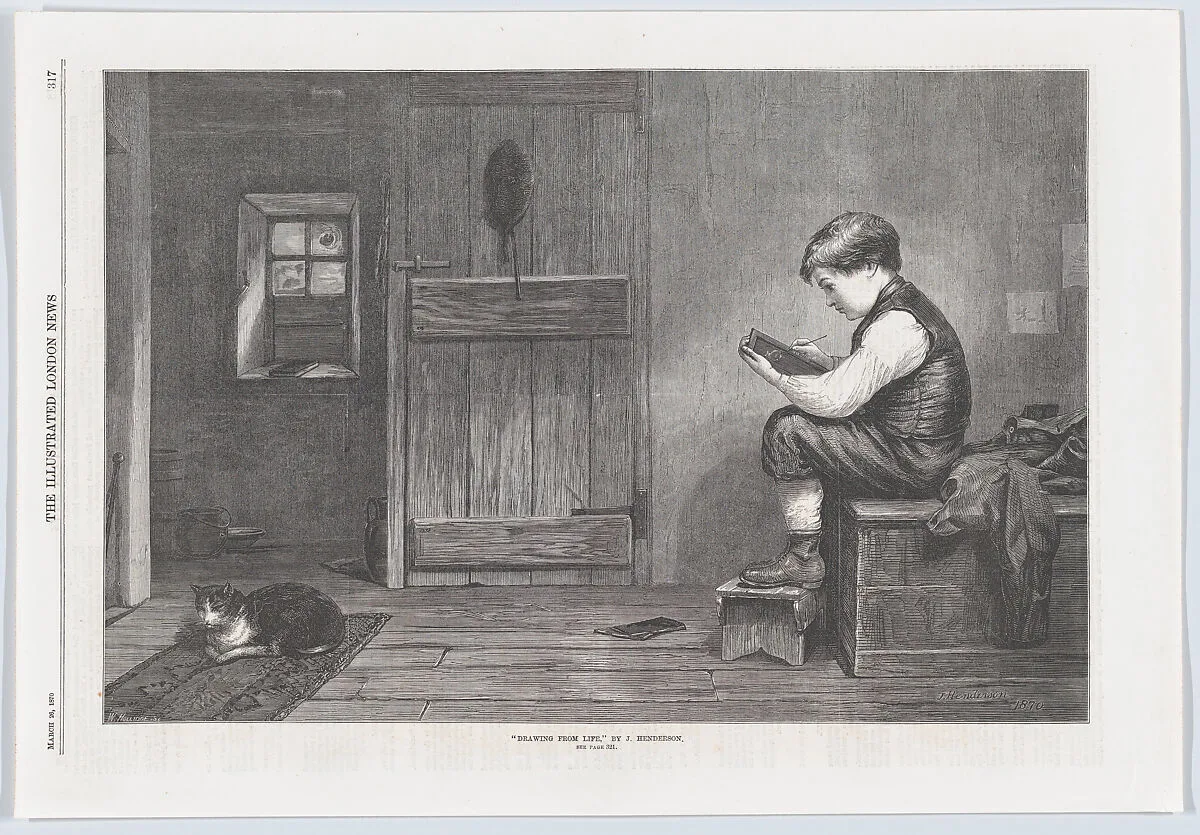 Drawing from Life, from "Illustrated London News" — Joseph Henderson|William Hollidge