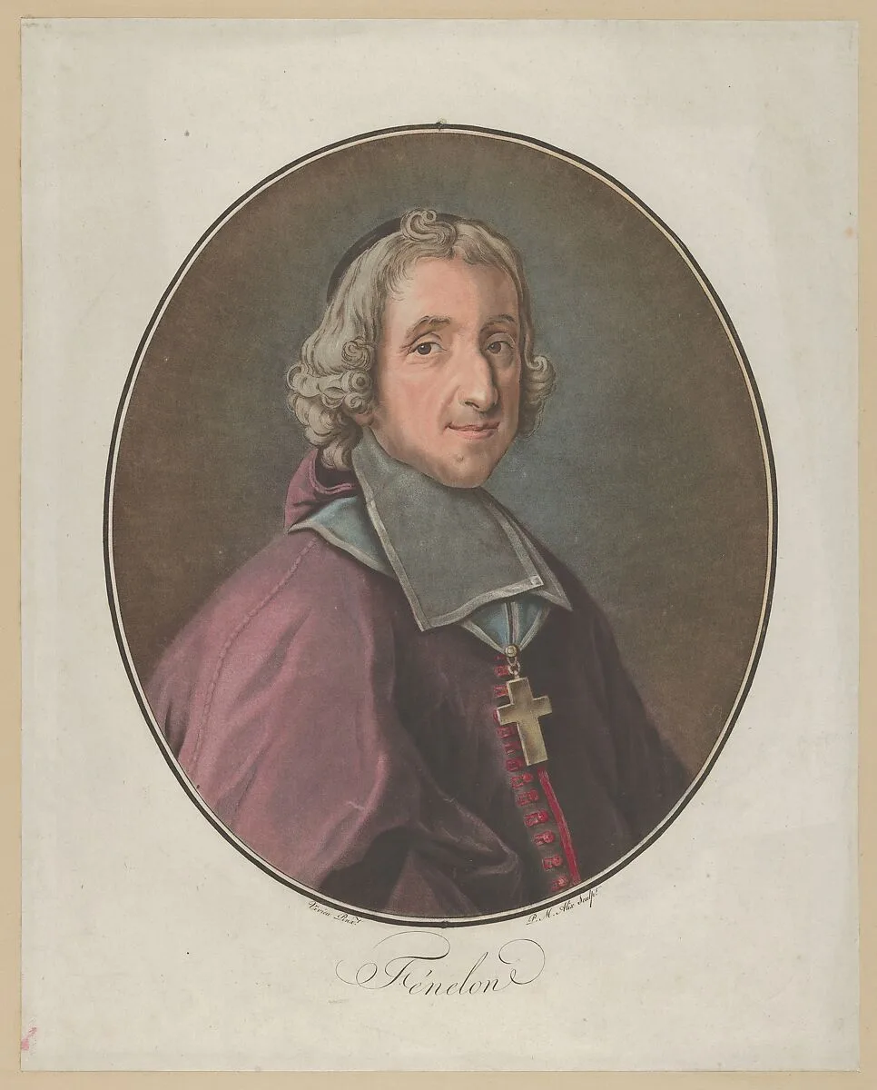 Portrait of Fénelon — Pierre Michel Alix|Joseph Vivien