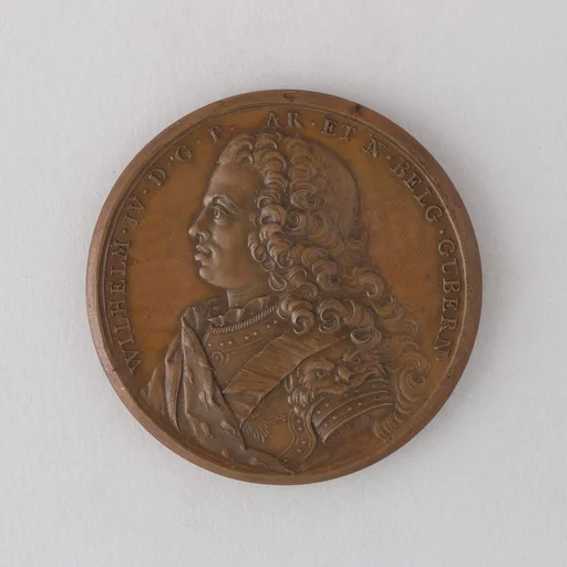 Medal Showing William IV, Prince of Orange