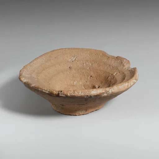 Terracotta shallow bowl
