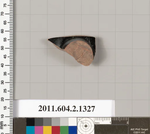 Terracotta fragment of a skyphos (deep drinking cup)