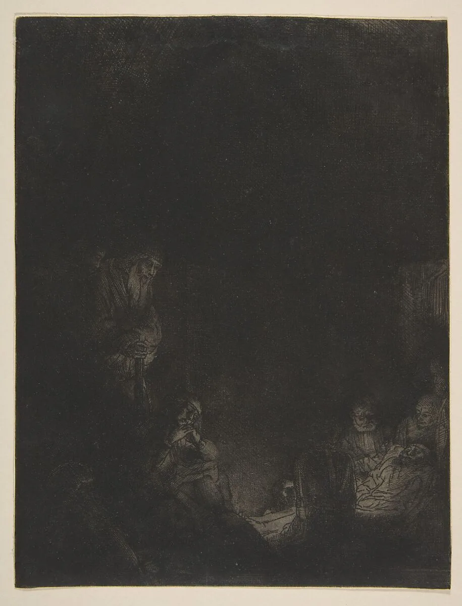 The Entombment — Rembrandt (Rembrandt van Rijn)