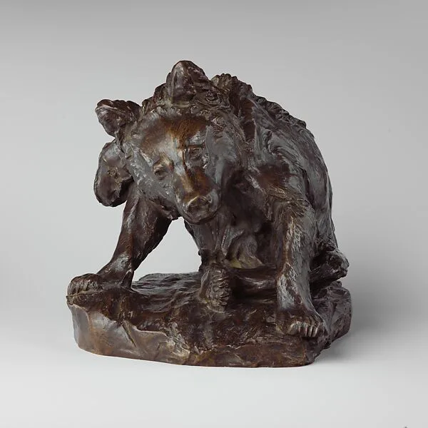 Bear Cub Grooming — Paul Wayland Bartlett