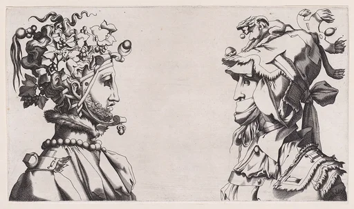 Fantastical Masked Masculine Heads