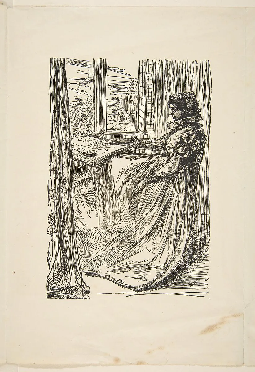 The Morning Before the Massacre of St. Bartholomew (for "Once a Week," August 16, 1862) — Joseph Swain|James McNeill Whistler|Chiswick Press|Walter Thornbury