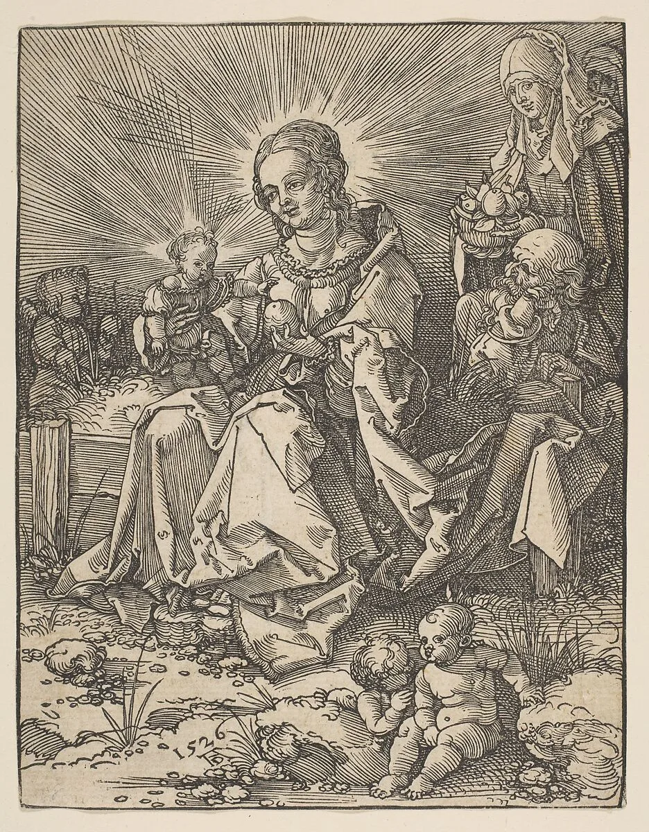 The Madonna on a Grassy Bank — Albrecht Dürer